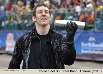 Corona del Sol High School Steel Band 2010/2011 Fiesta Bowl Parade