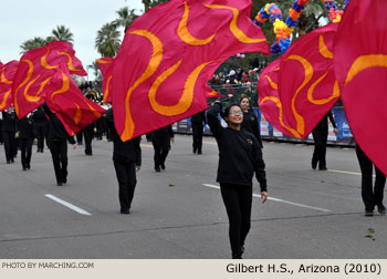 Gilbert High School Marching Band 2010/2011 Fiesta Bowl Parade