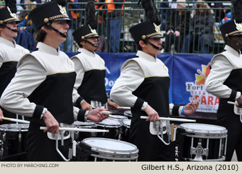 Gilbert High School Marching Band 2010/2011 Fiesta Bowl Parade