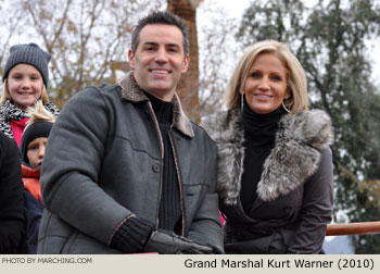 Grand Marshal Kurt Warner 2010/2011 Fiesta Bowl Parade