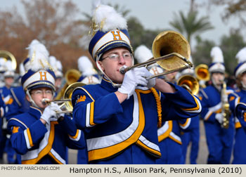 Hampton High School Marching Band 2010/2011 Fiesta Bowl Parade