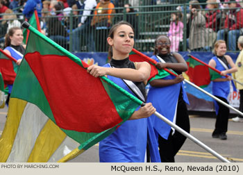 McQueen High School Marching Band 2010/2011 Fiesta Bowl Parade