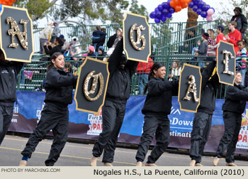 Nogales High School Marching Band 2010/2011 Fiesta Bowl Parade