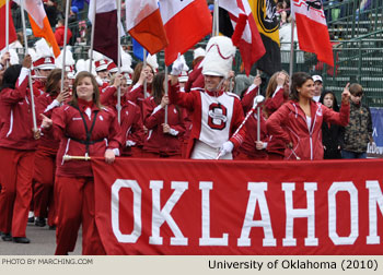 University of Oklahoma Marching Band 2010/2011 Fiesta Bowl Parade