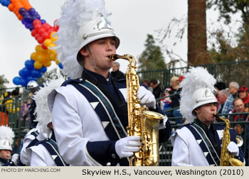 Skyview High School Marching Band 2010/2011 Fiesta Bowl Parade