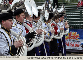 Southwest Iowa Honor Marching Band 2010/2011 Fiesta Bowl Parade