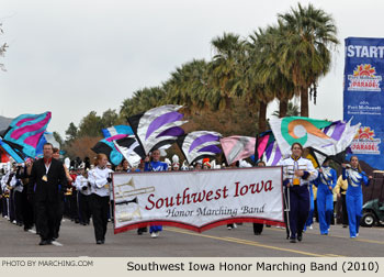 Southwest Iowa Honor Marching Band 2010/2011 Fiesta Bowl Parade