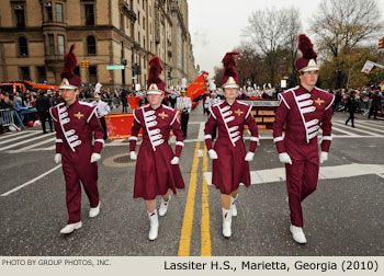 Lassiter High School Marching Band 2010 Macy's Thanksgiving Day Parade Photo