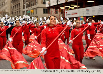 Louisville Eastern High School Marching Band 2010 Macy's Thanksgiving Day Parade Photo