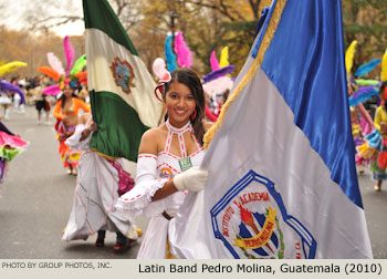 Latin Band Pedro Molina 2010 Macy's Thanksgiving Day Parade Photo