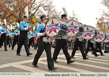 Waukesha North High School Band 2010 Macy's Thanksgiving Day Parade Photo