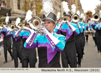 Waukesha North High School Band 2010 Macy's Thanksgiving Day Parade Photo