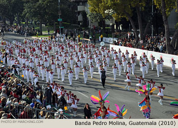 Banda Pedro Molina Guatemala 2010 Rose Parade