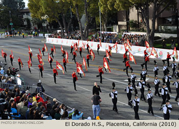 El Dorado High School Marching Band 2010 Rose Parade