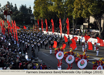 Farmers Insurance Band - Riverside City College Band 2010 Rose Parade