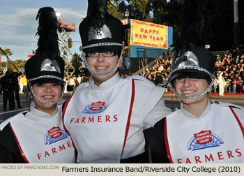 Farmers Insurance Band - Riverside City College Band 2010 Rose Parade