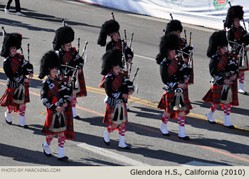 Glendora High School Marching Band 2010 Rose Parade