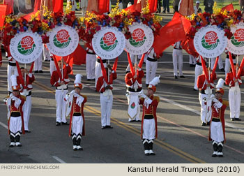 Kanstul Herald Trumpets 2010 Rose Parade