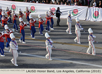 Los Angeles Unified School District All District High School Honor Band 2010 Rose Parade