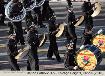 Marian Catholic High School Marching Band 2010 Rose Parade