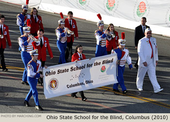 Ohio State School for the Blind Marching Band 2010 Rose Parade