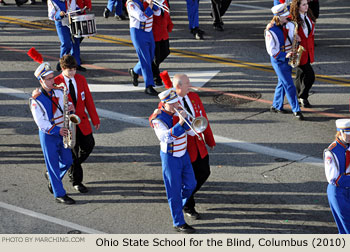 Ohio State School for the Blind Marching Band 2010 Rose Parade