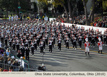 Ohio State University Marching Band 2010 Rose Parade