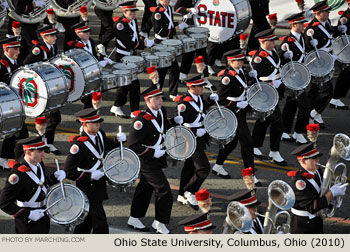 Ohio State University Marching Band 2010 Rose Parade