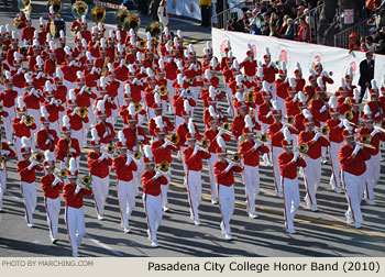 Pasadena City College Tournament of Roses Honor Band 2010 Rose Parade