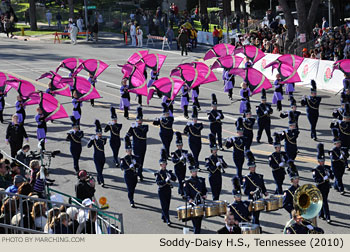 Soddy Daisy High School Marching Band 2010 Rose Parade