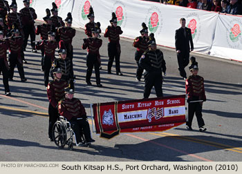 South Kitsap High School Marching Band 2010 Rose Parade