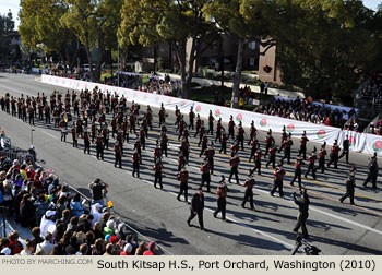 South Kitsap High School Marching Band 2010 Rose Parade