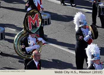 Webb City High School Marching Band 2010 Rose Parade