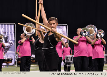 2010 Star of Indiana Alumni Corps Photo