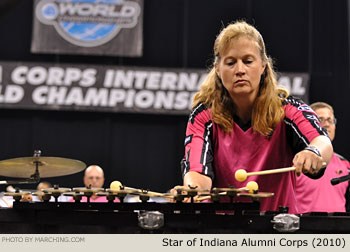 2010 Star of Indiana Alumni Corps Photo