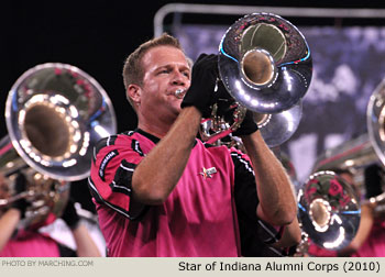 2010 Star of Indiana Alumni Corps Photo