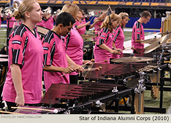 2010 Star of Indiana Alumni Corps Photo