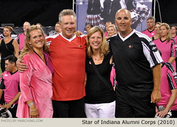 2010 Star of Indiana Alumni Corps Photo