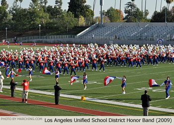 Los Angeles Unified School District All District High School Honor Band 2009