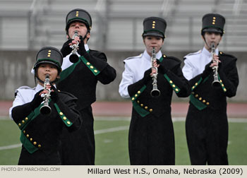 Millard West High School Marching Band 2009