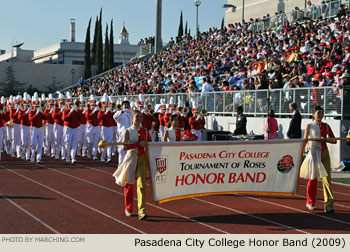 Pasadena City College Tournament of Roses Honor Band 2009