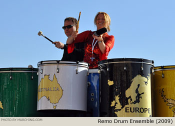 Remo Drum Ensemble 2009