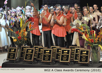 Awards Ceremony 2010 WGI World Championships Photo