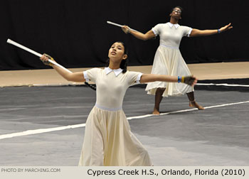 Cypress Creek H.S. 2010 WGI World Championships Photo