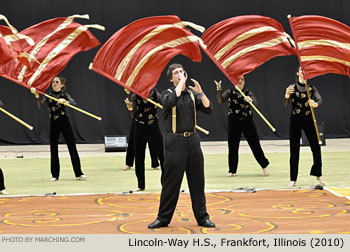 Lincoln Way H.S. 2010 WGI World Championships Photo