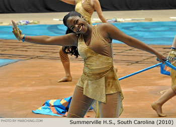 Summerville H.S. 2010 WGI World Championships Photo