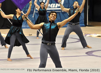 FIU Performance Ensemble 2010 WGI World Championships Photo