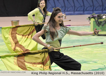 King Philip Regional H.S. 2010 WGI World Championships Photo