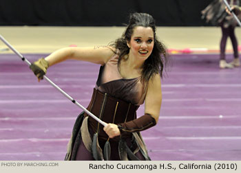 Rancho Cucamonga H.S. 2010 WGI World Championships Photo