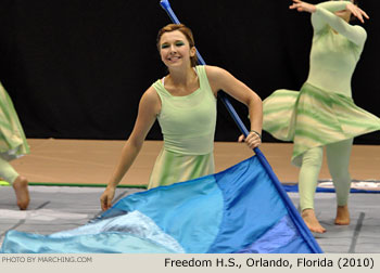 Freedom H.S. 2010 WGI World Championships Photo